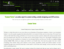 Tablet Screenshot of contentvertex.com